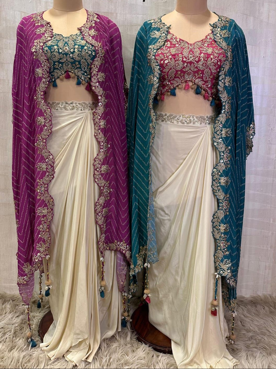 Handwork on The Blouse and The Cape