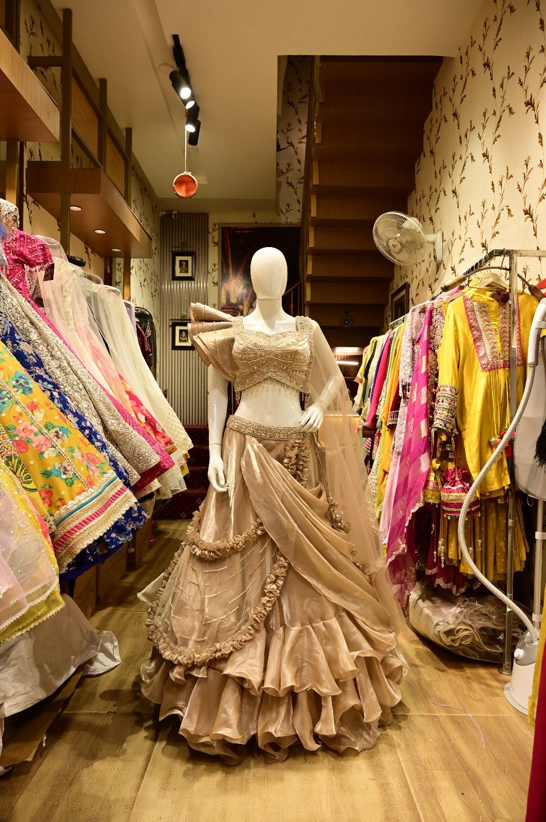 Beige Lehenga