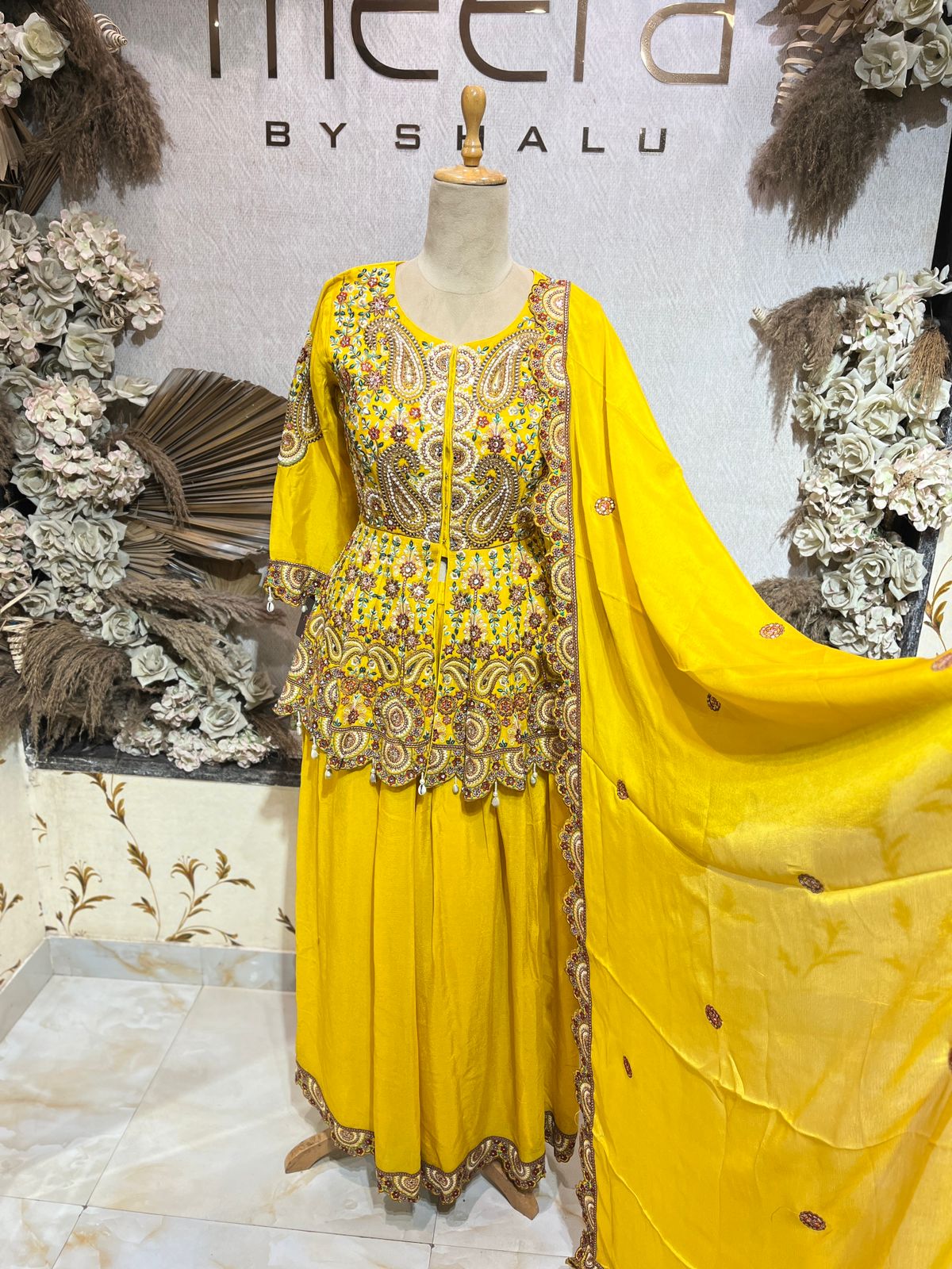 Peplum Sharara
