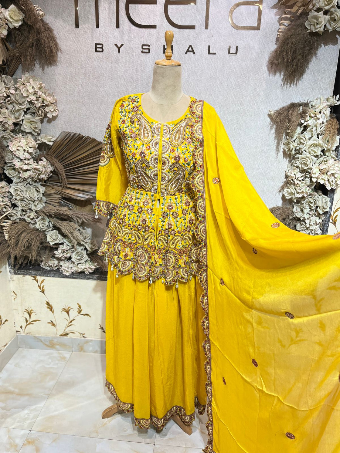 Peplum Sharara
