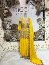 Peplum Sharara