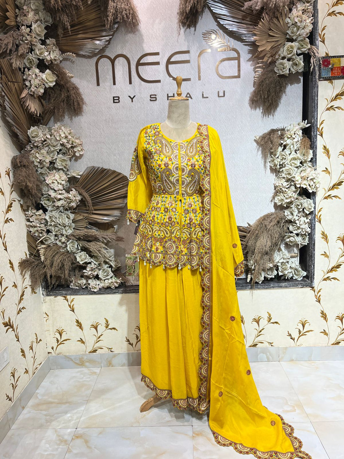 Peplum Sharara